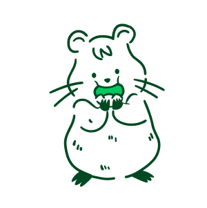 Esquilo comendo uma noz