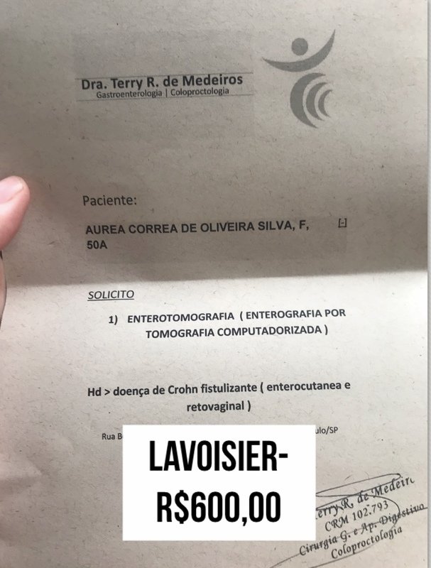 Pedido Médico dos Exames