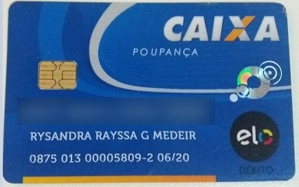 Conta da CAIXA ECONÔMICA