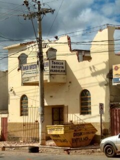 Antiga fachada da Igreja