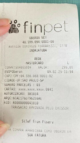 Imagem 2 - Comprovante primeira consulta