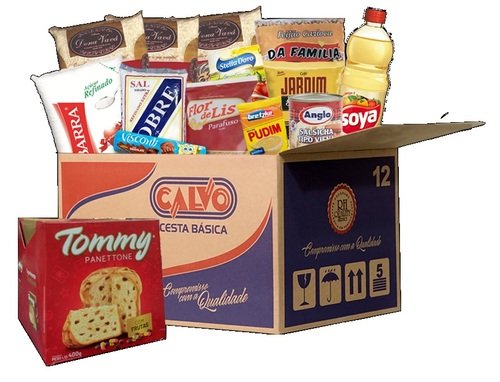 Campanha de Natal para arrecadação de cestas básicas