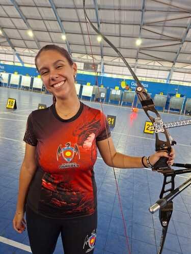 O sorriso de quem descobriu uma vocação no esporte olímpico