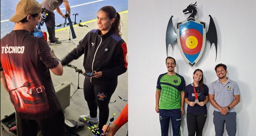 Apoio fundamental: Com a equipe técnica do Arco e Flecha Dragões.