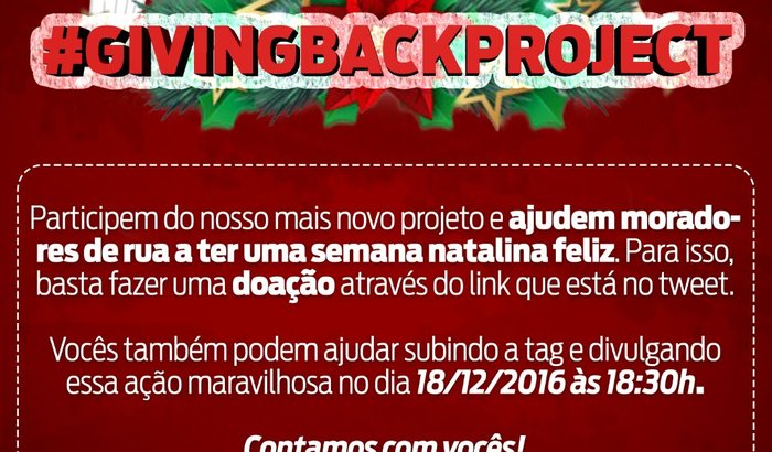 #GivingBackProject