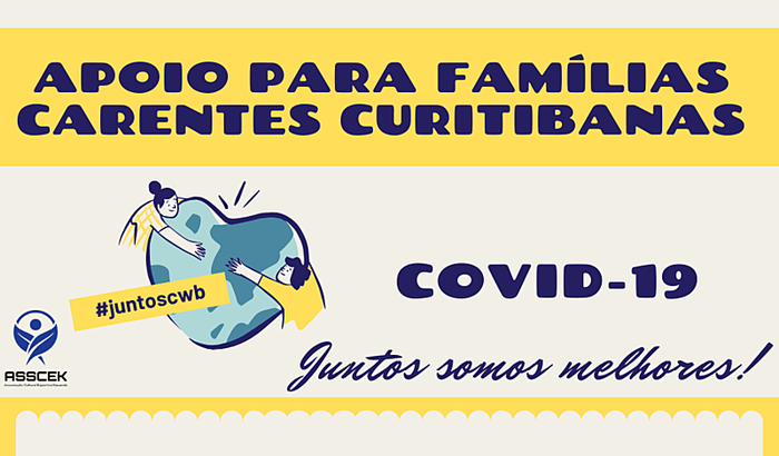 Apoio para famílias carentes Curitibanas - Covid19
