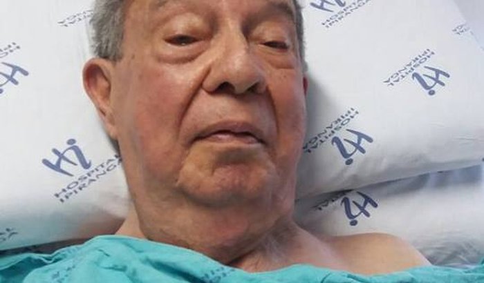 Ajudando o sr. Paschoal a se recuperar