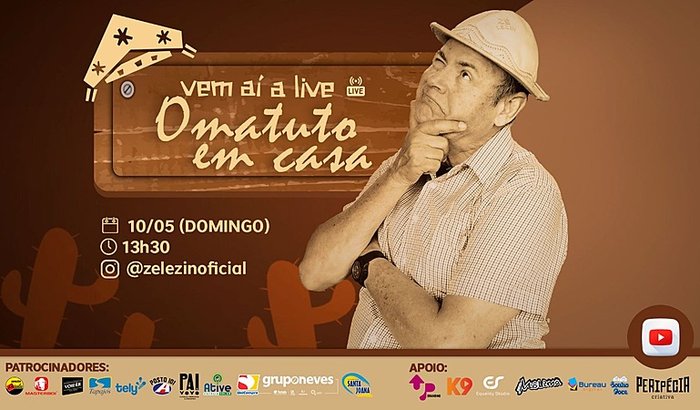 LIVE SOLIDÁRIA - ZÉ LEZIN