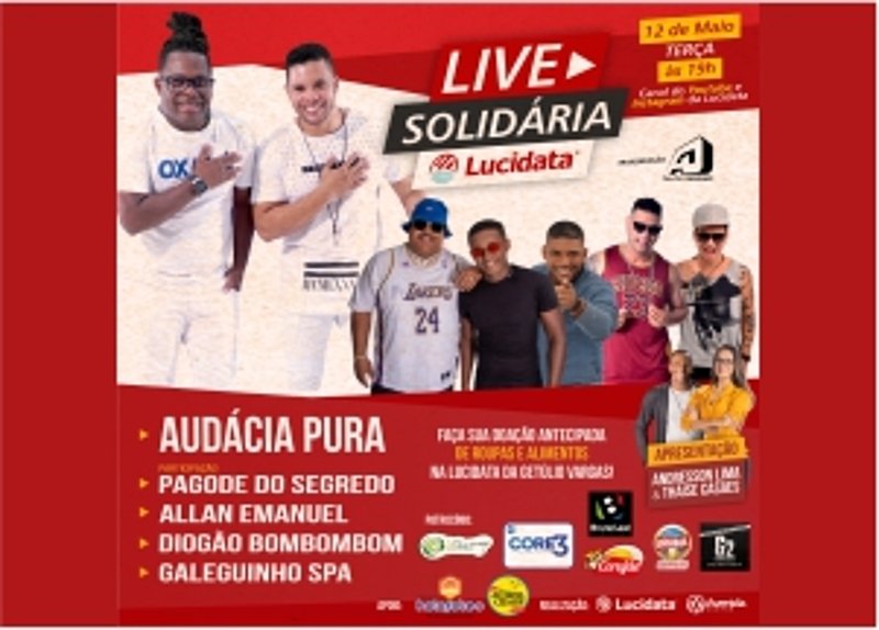 LIVE SOLIDÁRIA LUCIDATA