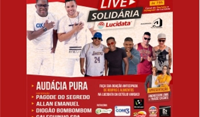 LIVE SOLIDÁRIA LUCIDATA
