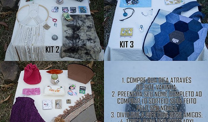 Rifa em prol dos artesãos locais de Florianópolis