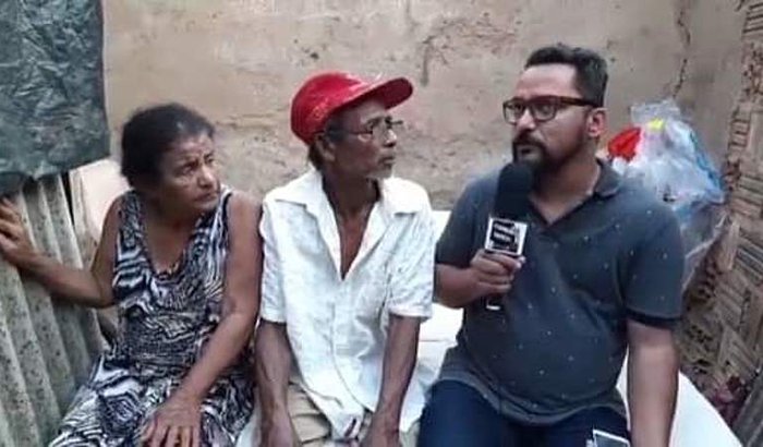 Casal de idosos Barrinha e Dona Ruthi precisa da sua ajuda