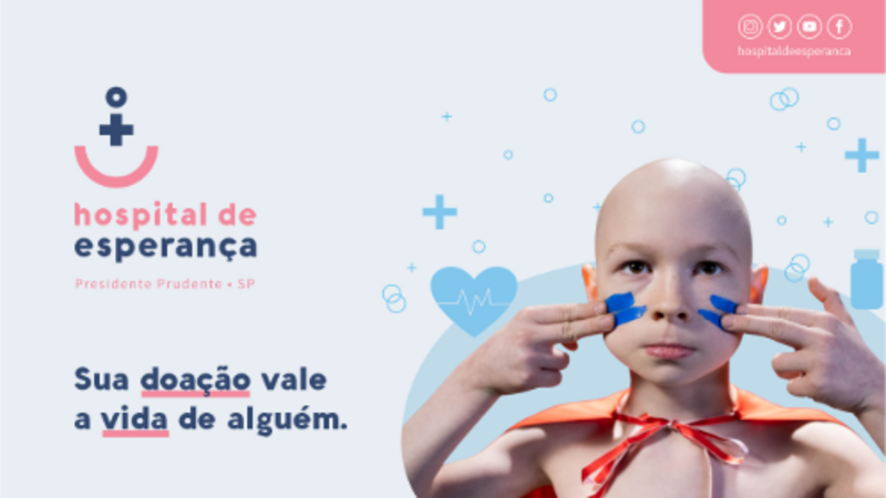 O câncer tem pressa! - Ajude o Hospital de Esperança