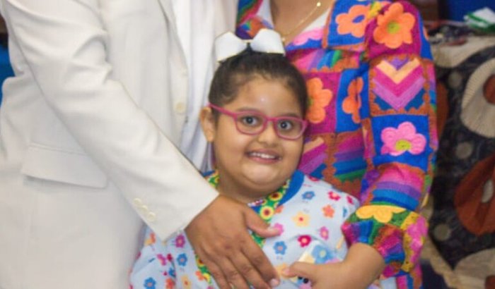 Ajudem a pequena Núbia Sofia realizar sua cirurgia