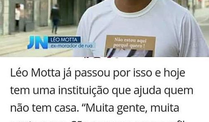 Leo Motta projeto social 