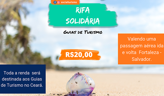 Rifa Solidária - Guias de Turismo