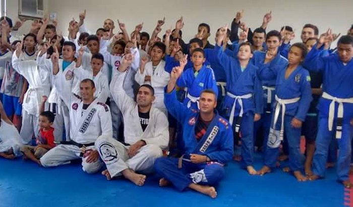 Jovens de Cristo no Campeonato Brasileiro de Jiu Jitsu.