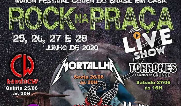 Rock na Praça Live Solidária