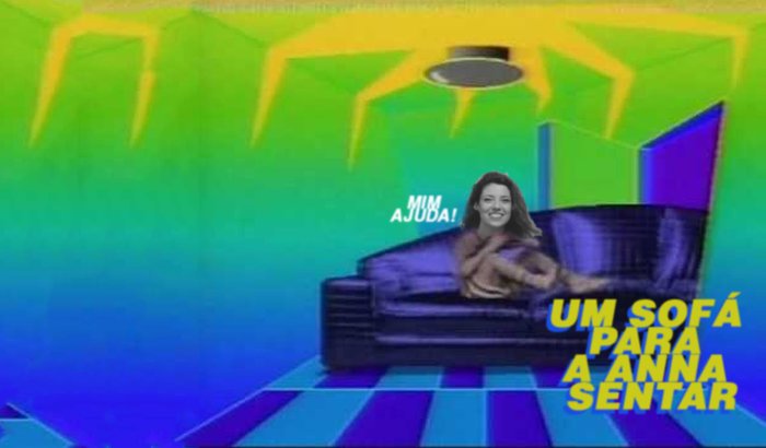 Um sofazinho pro Apezinho da Purpurina Solar