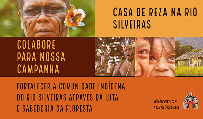 Opy´i Casa de Reza na Aldeia Rio Silveiras