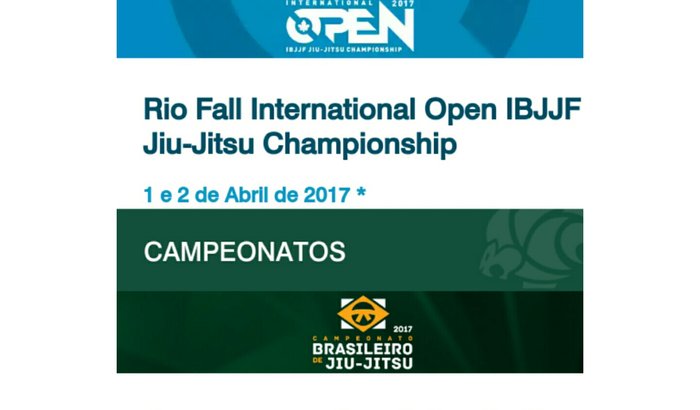 Campeonato Rio Fall e Brasileiro! 