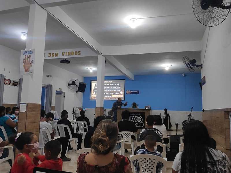 Cobertura de Laje - Igreja Evangélica Meu Alvo é Cristo