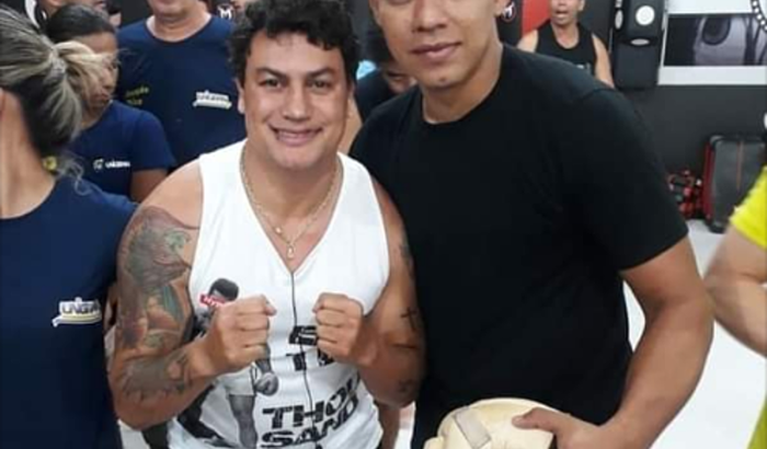 ESCOLA DE BOXE DO EDSON JUNIOR MEU FILHO.