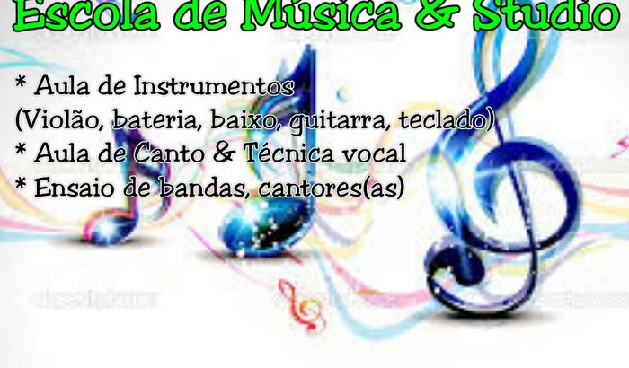 Projeto Escola de Música e studio 