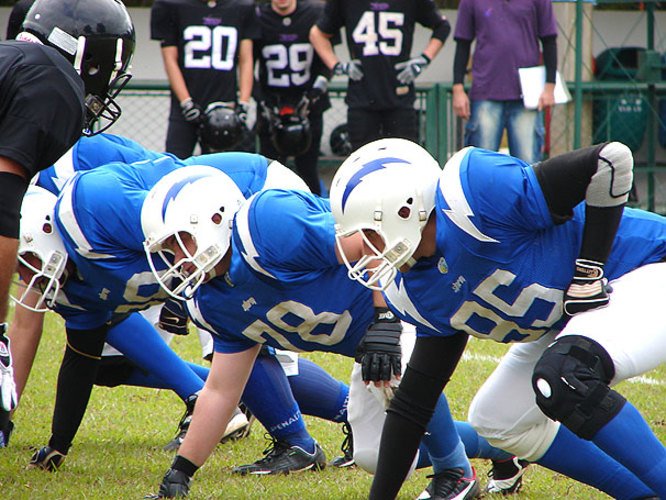 Equipamento para começar no futebol americano.