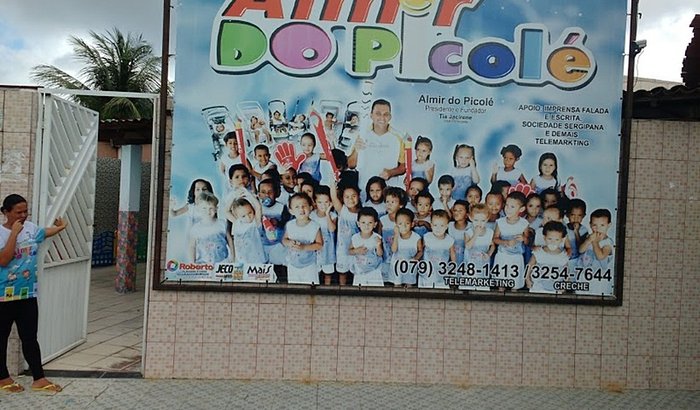 Ampliar o espaço - Creche Almir do picolé