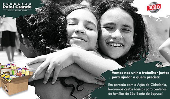 Fund. Paiol Grande em prol das famílias de São Bento do Sapucaí