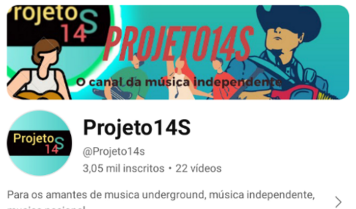Apoio a música independente.