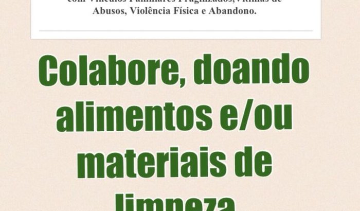 Doação para crianças do Lar Batista