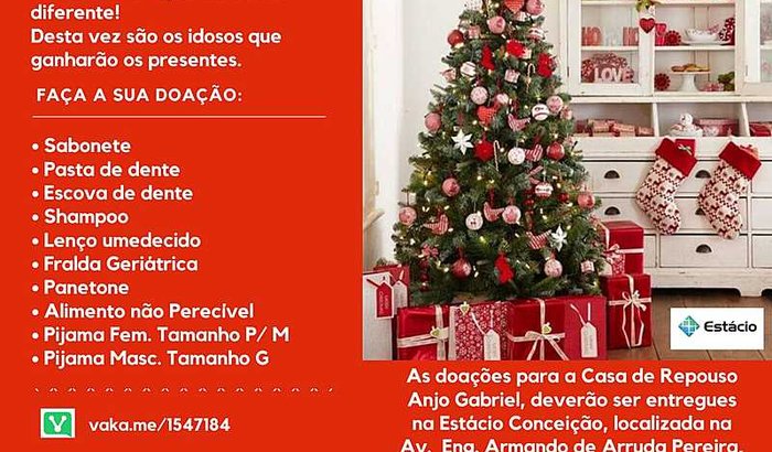 Natal Solidário - Casa de Repouso Anjo Gabriel