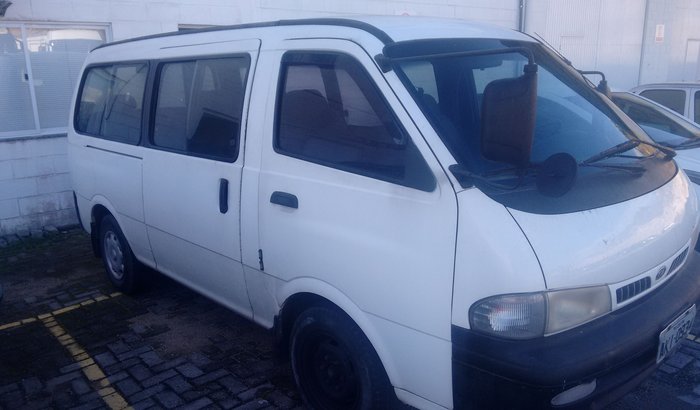 Van para trabalhar em comunidade carente