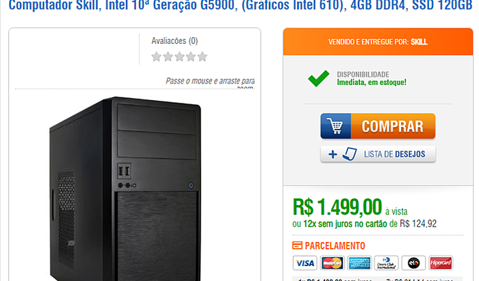 Me ajude a comprar um computador para trabalhar