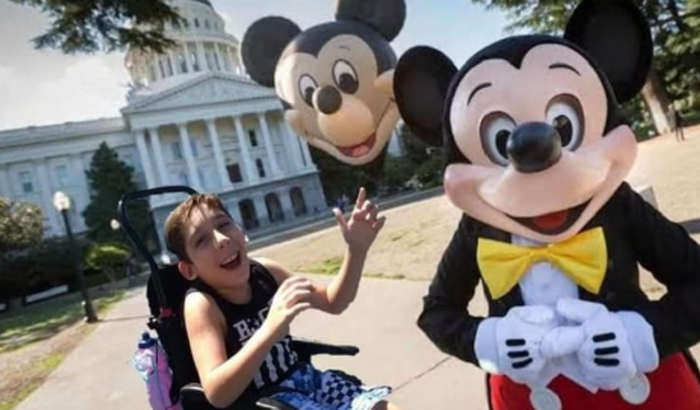 Gabriel na Disney! ♥