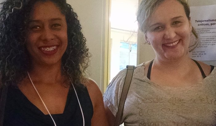 Goianas no IAMCR 2017