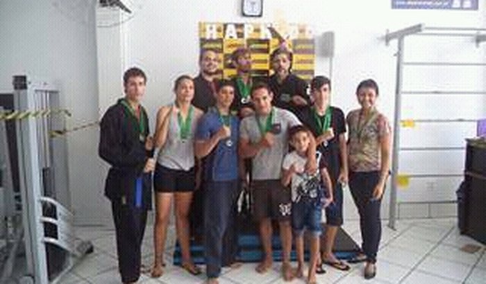 Atletas de Sinop no Camp Brasileiro de Hapkido