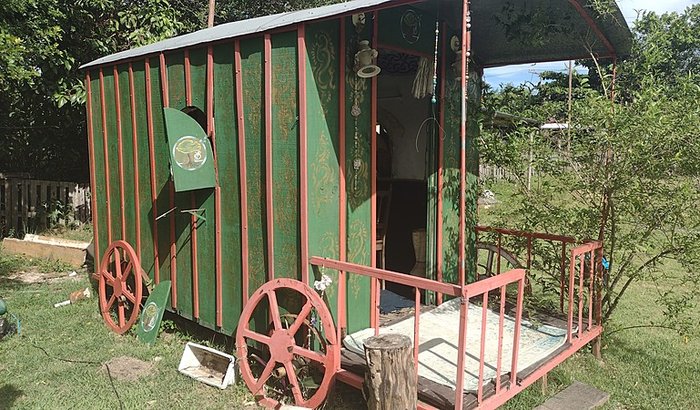 Reforma da carroça cigana