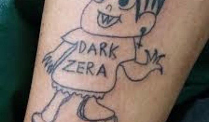 Tatoo de aniversário do Lorenzo