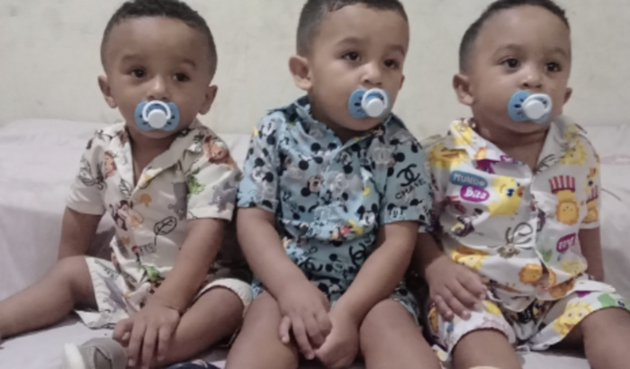 Ajuda pros trigêmeos 