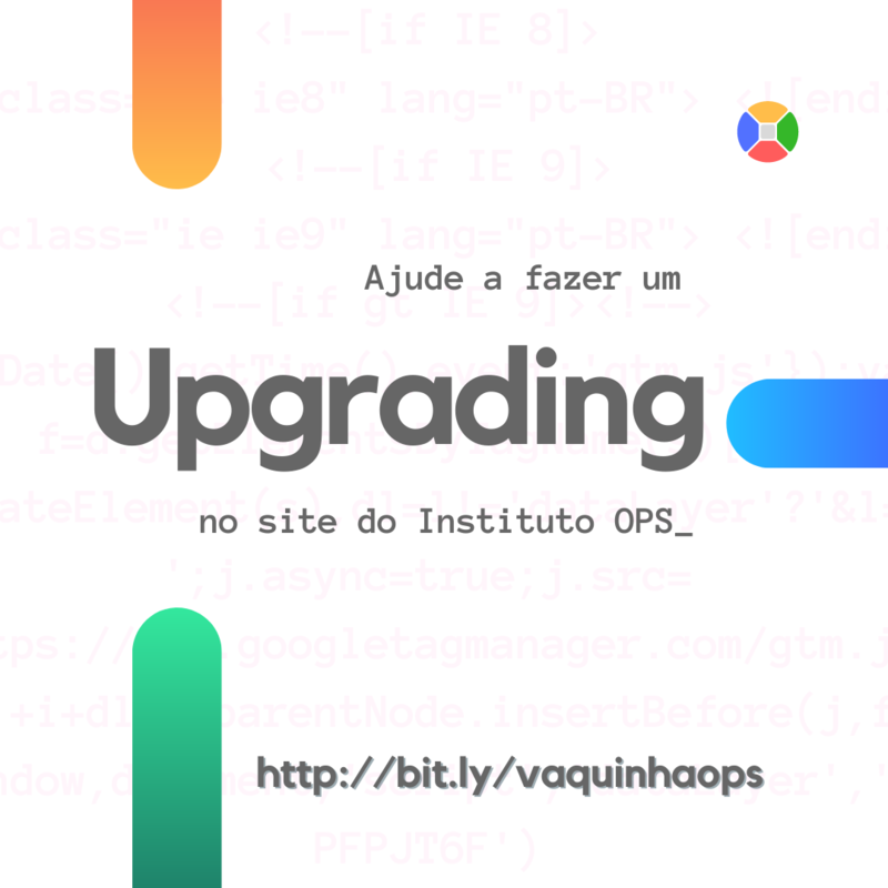 Upgrade no site do Instituto OPS