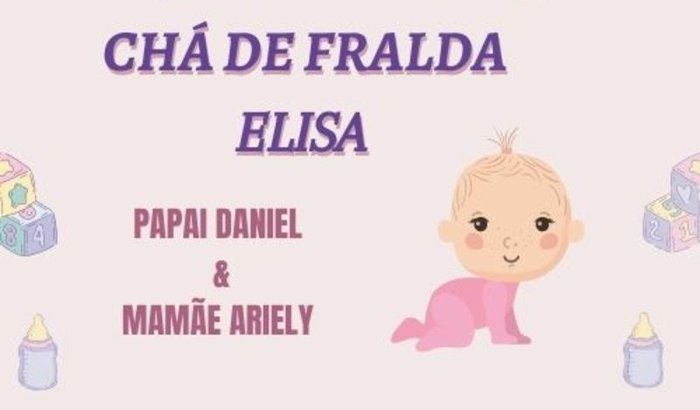 Chá de Fralda Virtual da Elisa 