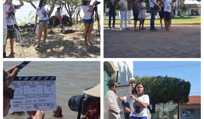 Pós-produção do filme "Santo de casa não faz milagre"