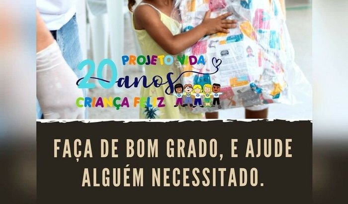 Projeto vida criança feliz - Natal das crianças carentes