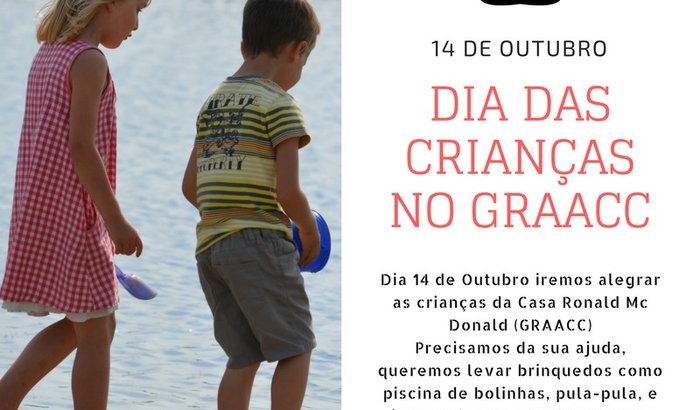 DIA DAS CRIANÇAS NO GRAACC