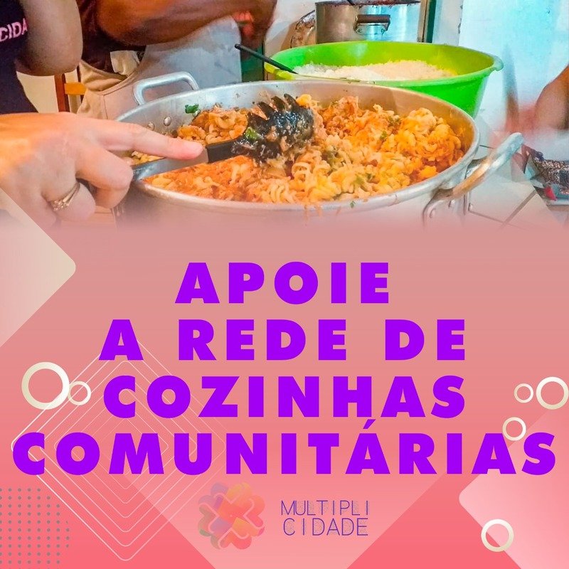 imagem da vaquinha Rede de Cozinhas Comunitárias