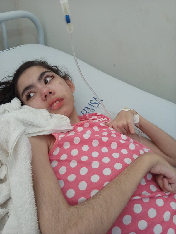 Ajuda para minha filha q e acamada