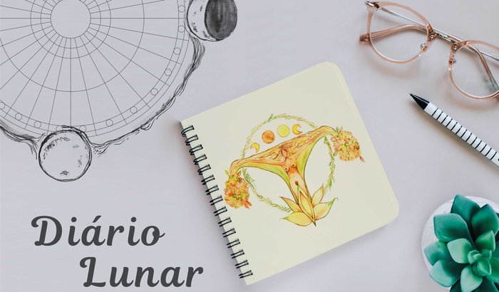 Produção Diário Lunar 2018 - Mandala Lunar